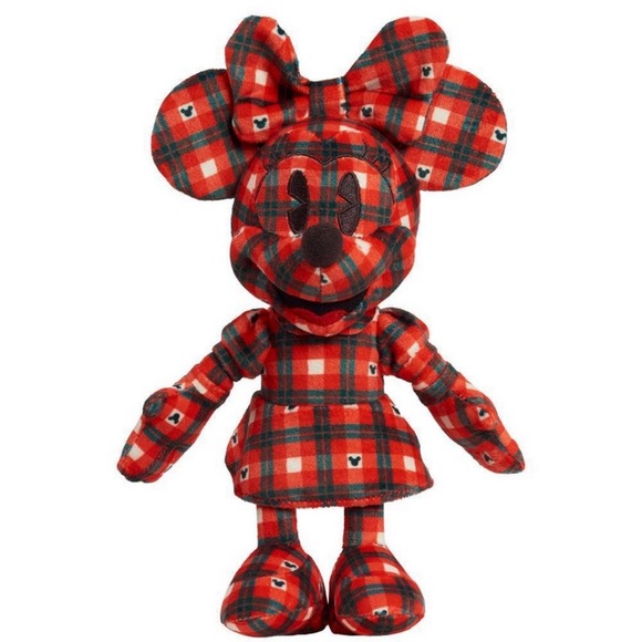 Disney100 Years of Wonder Retro Reimagined Plaid Fleece Plush Collector Set 5pk - Picture 5 of 11